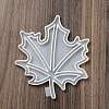 DIY Maple Leaf Cup Mat Silicone Molds DIY-A034-27A-2