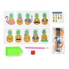 DIY Pineapple Diamond Painting Stickers Kits For Kids DIY-O016-09-1