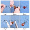 120Pcs Brass Ice Pick Pinch Bails FIND-SC0003-01P-4