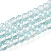 Baking Paint Transparent Glass Beads X1-DGLA-N011-6mm-05-1