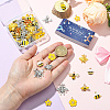 80Pcs 20 Styles Alloy Pendants FIND-SC0016-82-4