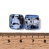 Handmade Gold Sand Lampwork Beads LA-CBAC6A6-02-5
