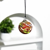 Christmas Lampwork Sphere Pendant Decorations for party PW-WG374C7-07-1