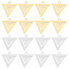 DICOSMETIC 32Pcs 2 Colors 304 Stainless Steel Charms STAS-DC0007-99-1