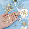 40Pcs 10 Styles Alloy Pendants FIND-HY0004-13-3