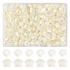200Pcs 2 Styles ABS Imitation Pearl Beads OACR-FS0002-31-1