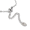 Tarnish Resistant 201 Stainless Steel Link Bracelets with Cable Chains LS-BJEW-P297-01P-D-3