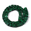 Synthetic Malachite Beads Strands G-T139-8x8-39-2