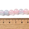 Dyed Natural Malaysia Jade Beads Strands X-G-G021-02B-24-4