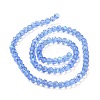 Electroplate Glass Beads Strands X1-EGLA-A034-T4mm-L04-2