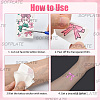 20 Sheets Luminous Water Proof Removable Temporary Tattoos Stickers AJEW-SP0002-81A-4