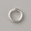 925 Sterling Silver Split Rings STER-WH0011-28S-02-2