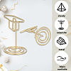 16Pcs Iron Name Card Holder AJEW-SP0004-67-6