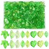 240Pcs 8 Styles Transparent Acrylic Pendants TACR-YW0003-52-1