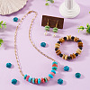 80Pcs 61G Acrylic Imitation Gemstone Beads MACR-TADJ0001-10F-5