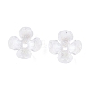 Transparent Acrylic Bead Caps OACR-ZX006-20-3