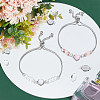 DIY Blank Link Bracelet Making Kit DIY-UN0005-26-2