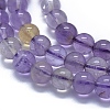 Natural Ametrine Beads Stretch Wrap Bracelets BJEW-D443-05-3