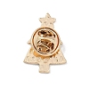 Christmas Alloy Enamel Pins AJEW-A056-05A-3