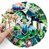 50Pcs Forest PET Waterproof Stickers PW-WGED028-01-3