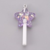 Resin Pendants RESI-K008-B01-1