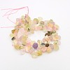 Natural Quartz Nuggets Bead Strands G-A139-A06-2