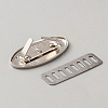 Iron Decorative Buckles IFIN-WH0816-005P-2