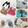 1 Yard Polyester Plush Fabric DIY-PH0028-91A-6