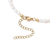 Natural Keshi Pearl Two Sides Polished Beaded Necklaces for Women NJEW-JN05336-01-5