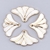 Electroplate Freshwater Shell Pendants SHEL-T012-04-1