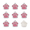 Alloy Enamel Charms ENAM-TAC0001-05G-9