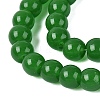 Imitation Jade Glass Beads Strands GLAA-T032-J6mm-09-4