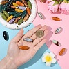 10Pcs Handmade Porcelain Beads PORC-YW0001-34-5