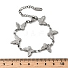 304 Stainless Steel Link Bracelets for Women LS-BJEW-Q041-01C-P-3