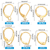   120pcs 6 style Brass Leverback Earring Findings KK-PH0006-01-2