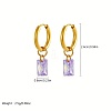 304 Stainless Steel Hoop Earrings AY4063-3-4