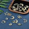 20Pcs 10 Styles Alloy Pendants FIND-FS0003-07-10