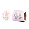 120Pcs Roll Stickers DIY-U008-09F-1