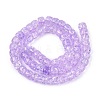 Crackle Transparent Glass Beads Strands GLAA-N069-03A-07-2