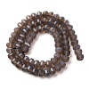 Natural Grey Agate Beads Strands G-P587-D04-02-3