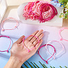 80Pcs 8 Colors Adjustable Nylon Cord Bracelet Making BJEW-TA00668-6
