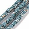 Handmade Polymer Clay Beads Strand CLAY-Z002-01Q-1