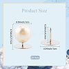 20Pcs ABS Plastic Pearl No Sewing Buttons BUTT-CY0001-22A-2