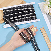 Polyester Lace Rivets Ribbon OCOR-GF0006-09B-3