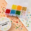 DIY Colorful Transparent Beads Bracelet Making Kit DIY-YW0005-45-4