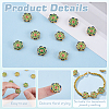 20Pcs Alloy Enamel Beads ENAM-PH0002-93-4