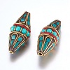 Handmade Indonesia Beads IPDL-F022-86A-1