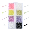700Pcs Plastic Tiny Ball Stud Earrings with 150Pcs Ear Nuts for Women KY-YW0001-23-1