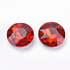 Pointed Back Glass Rhinestone Cabochons RGLA-T029-8mm-05-2