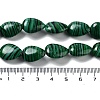 Synthetic Malachite Beads Strands G-L242-30-5